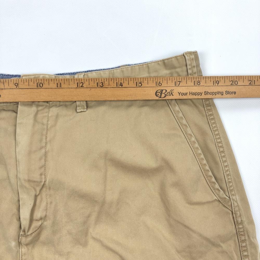 Polo Ralph Lauren Men's Relaxed Fit Chino Shorts Khaki Tan Size 36 Pony - Picture 9 of 13